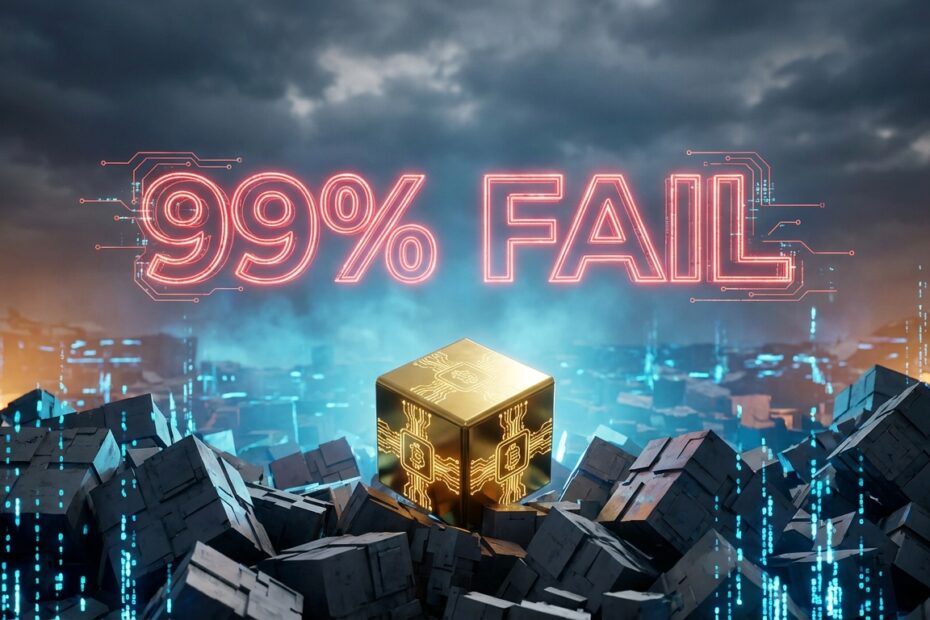 The Great Extinction: Why 99% of Blockchains Are Doomed in the AI Revolution
