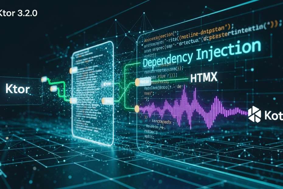 Ktor 3.2.0 Released: DI, HTMX, and Performance Boosts for Kotlin Developers