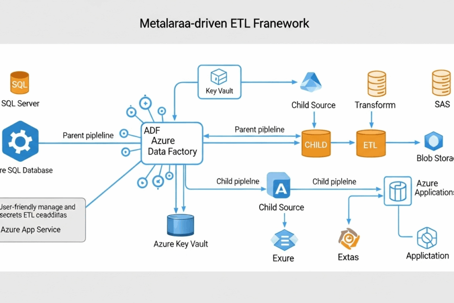 Metadata-Driven ETL with Azure ADF: A Flexible Architecture for Modern Data Integration