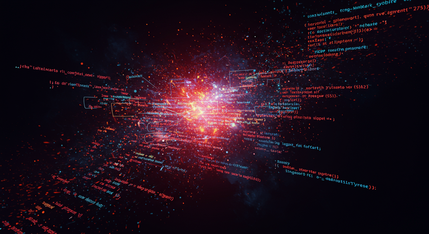 Eye-catching visual of python, type hinting, annotations
and  AI technology vibes