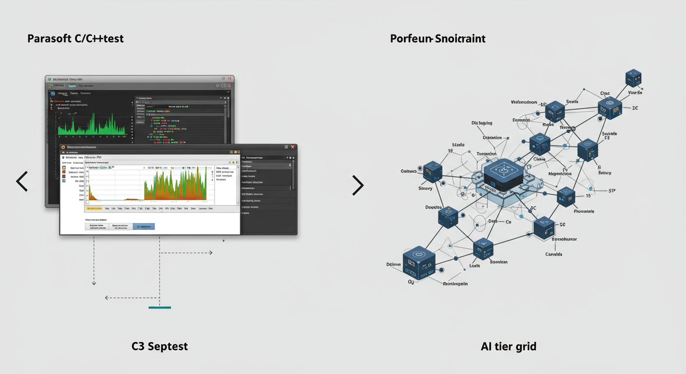 Future potential of Parasoft C/C++test, C++, static analysis
 represented visually