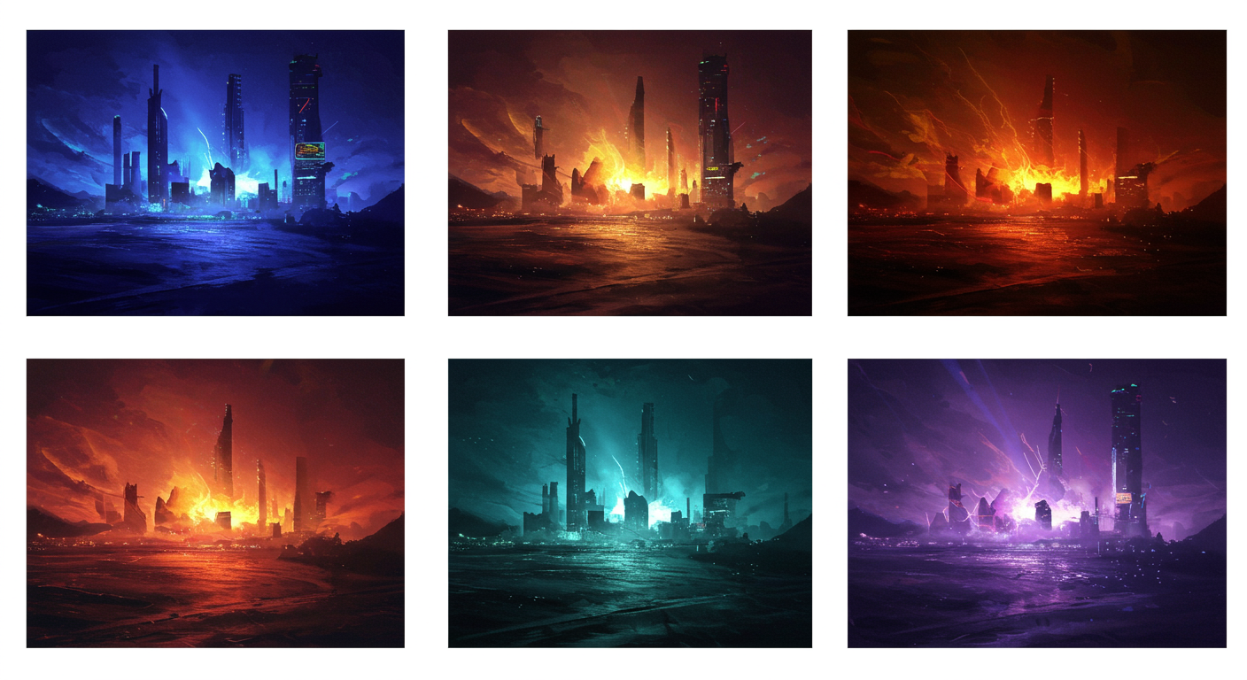 Eye-catching visual of Midjourney, image-to-video, AI
and  AI technology vibes