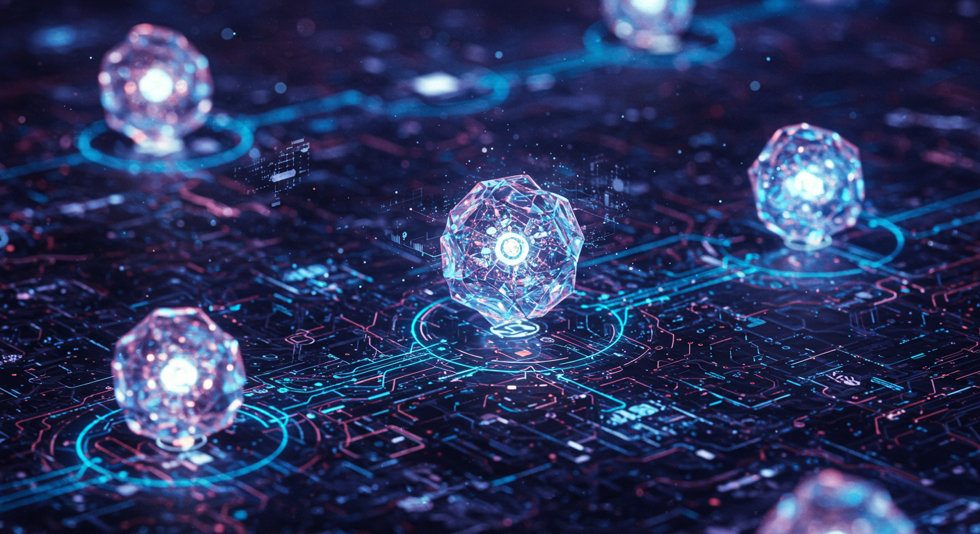 Future potential of AI agents, GenAI, Google
 represented visually