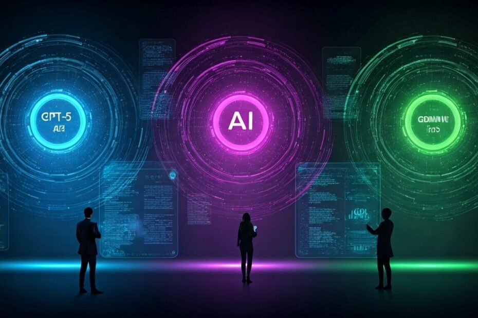 Choosing Your AI Champion: GPT-5, Claude 4.5, Gemini Pro for Peak Productivity