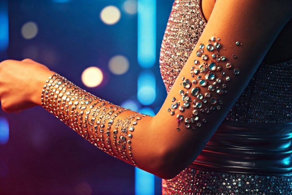 Y2K Sparkle: How Rhinestone Tattoos Are Reigniting the 2000s in 2025
