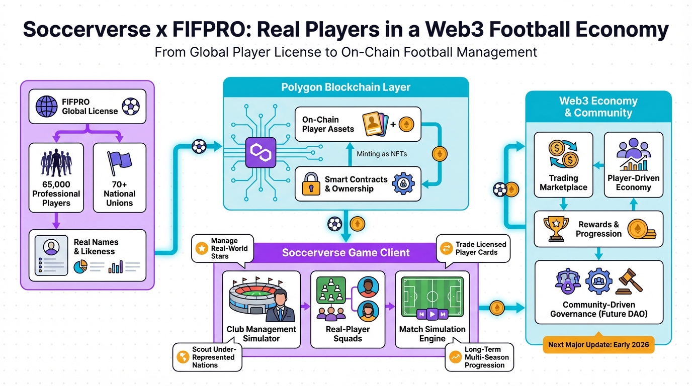 Diagram explaining the GameFi economy