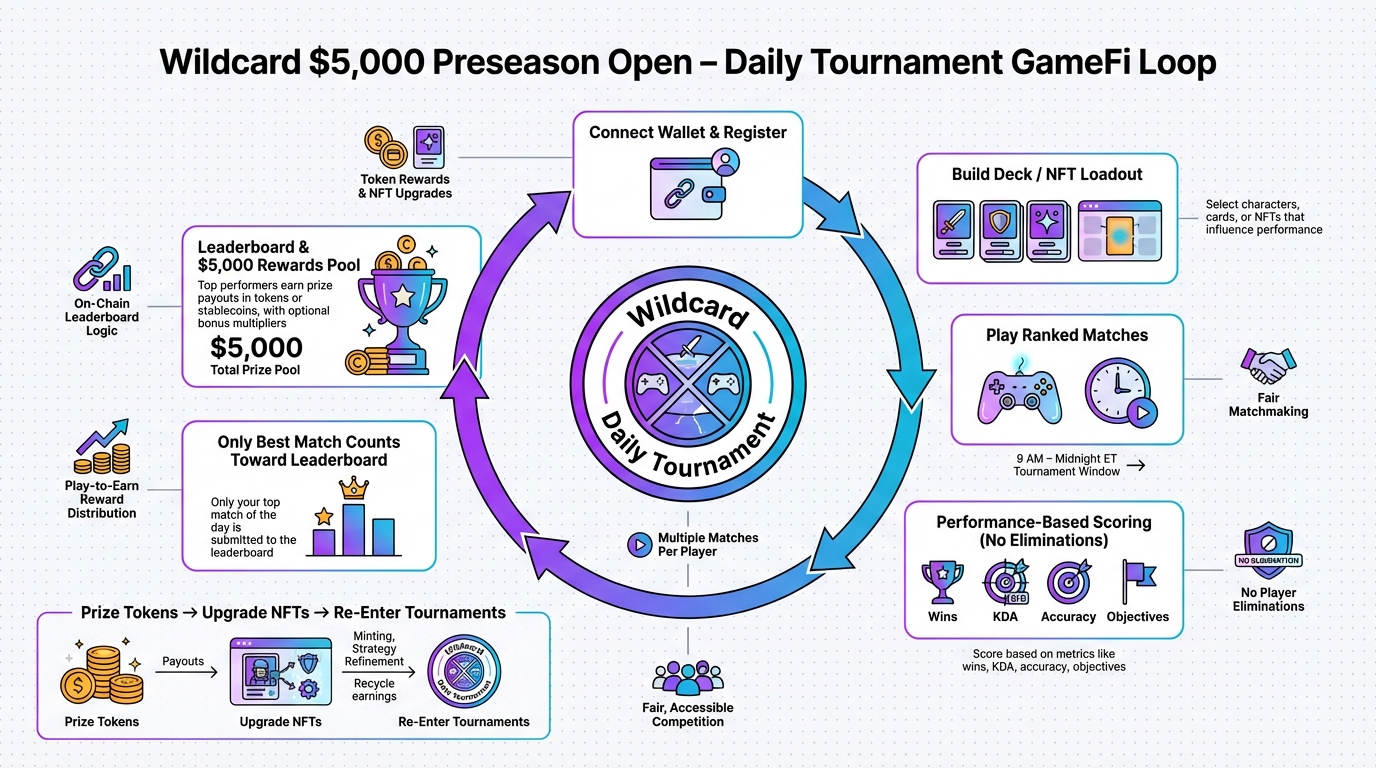 Diagram explaining the GameFi economy