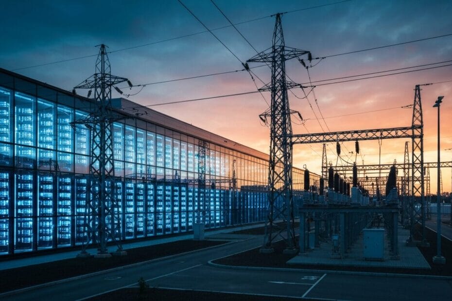 How the European energy grid affects digital networks