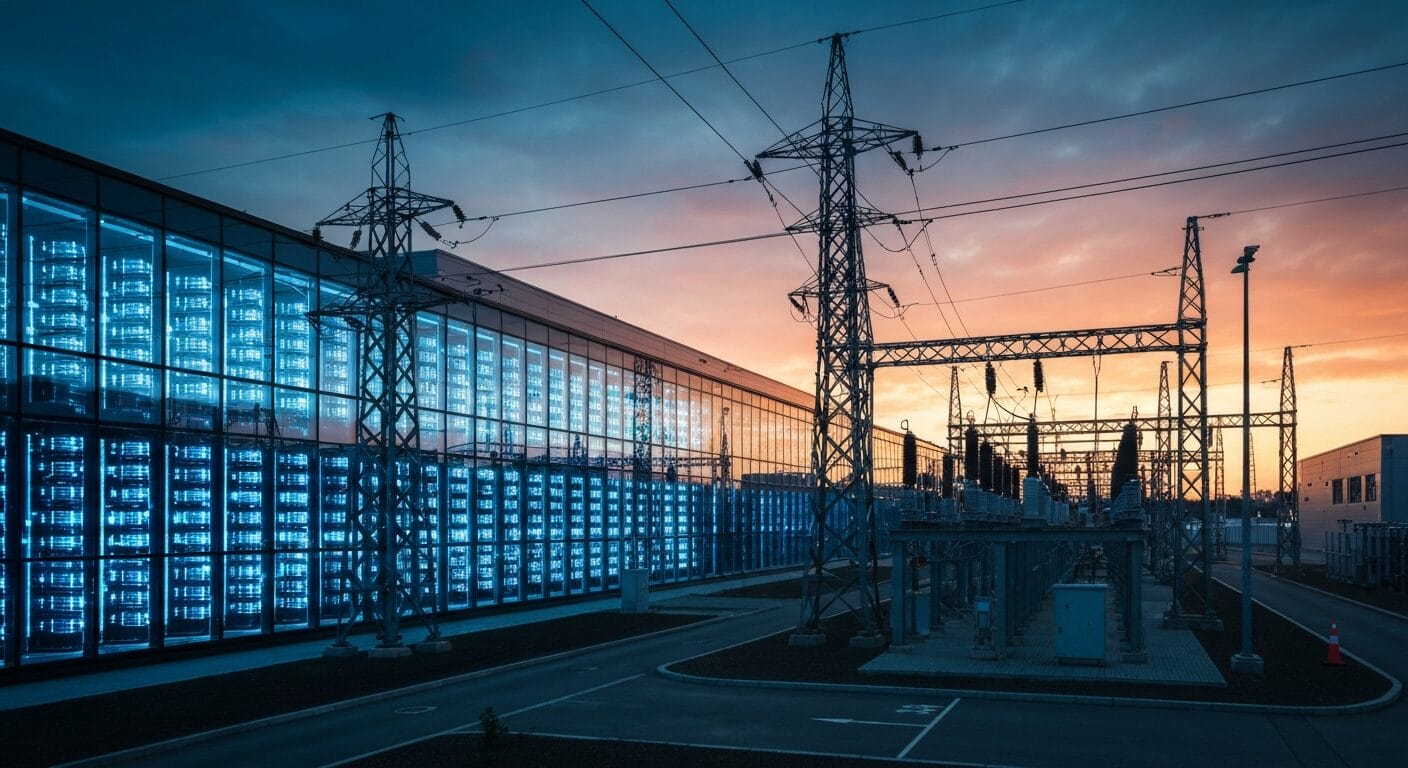 How the European energy grid affects digital networks